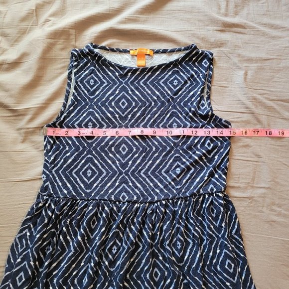 Small Joe Fresh Sleeveless Diamond Patterned Dress - Picture 6 of 7